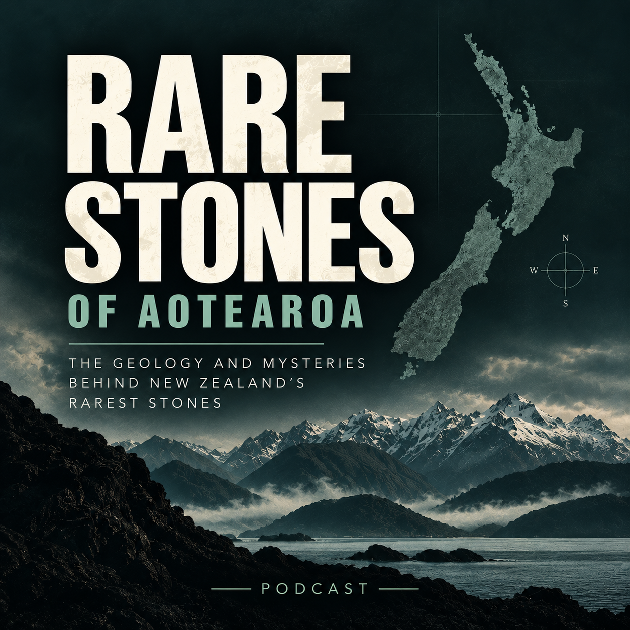 Rare Stones of Aotearoa podcast artwork